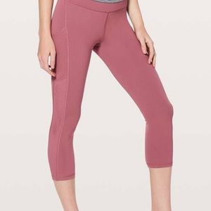 Lululemon Ready to Race Moss Rose